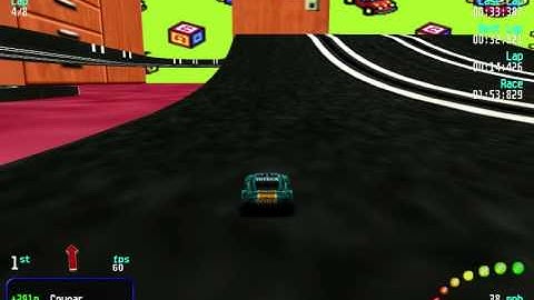 Re-Volt Custom Track "Toys in the Room" by MirkoGT97, 8 Lap Race