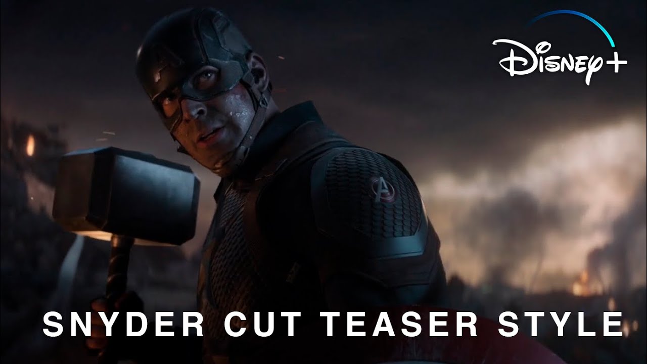 Avengers Endgame Zack Snyder S Justice League Official Teaser Style Youtube