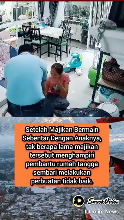 majikan laki melakukan tidak baik sama pembantu terekam cctv