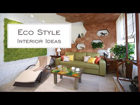 Video: Fashionable eco-style in the interior