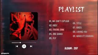 [ 𝔭𝔩𝔞𝔶𝔩𝔦𝔰𝔱 ] JAY (IKON) - 207 FULL ALBUM PLAYLIST