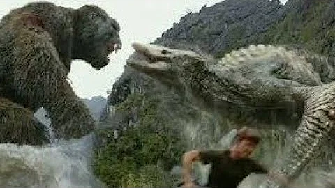 Kong vs Skullcrawlers - Fight Scenes - Kong Skull Island (2017) - (HD) Movie Clips