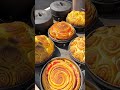 🔥 Golden Spiral Bread Baking  Most Satisfying Street Food Ever #viralshort #breadmaking #streetfood