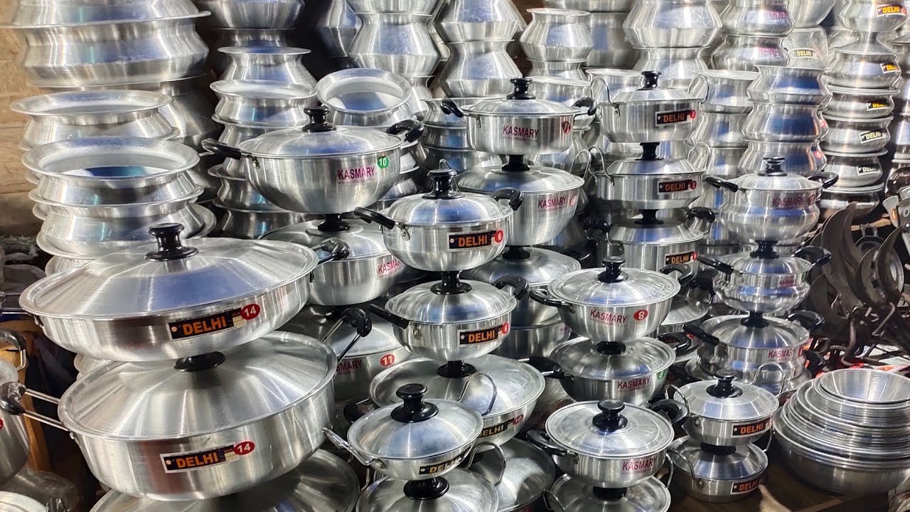 ১০০টাকা.অ্যালুমিনিয়াম হাঁড়িপাতিল,করাই,মিল্কপেন,ফ্রাইপেন,প্লেট,রাইছবল,পিঠার সাঁজ.100 taka product.