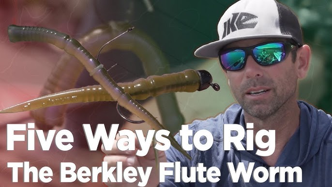 Berkley PowerBait Ikes Flute Worm & Water Bug with Mike Iaconelli