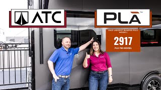 Take a Tour of the 2024 ATC Plā 700 2917 Toy Hauler RV!