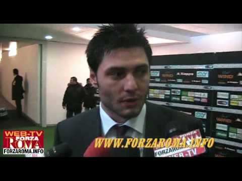 Marco Amelia al termine di Roma-Genoa 3-0 del 17/01/2010