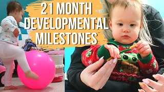 21 MONTH MILESTONES | Toddler Developmental Milestones & Activities for Growth!