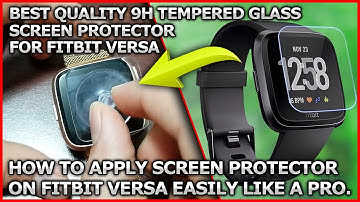 Best Screen protector without air bubbles for Fitbit Sense, Versa 3, 2, Lite