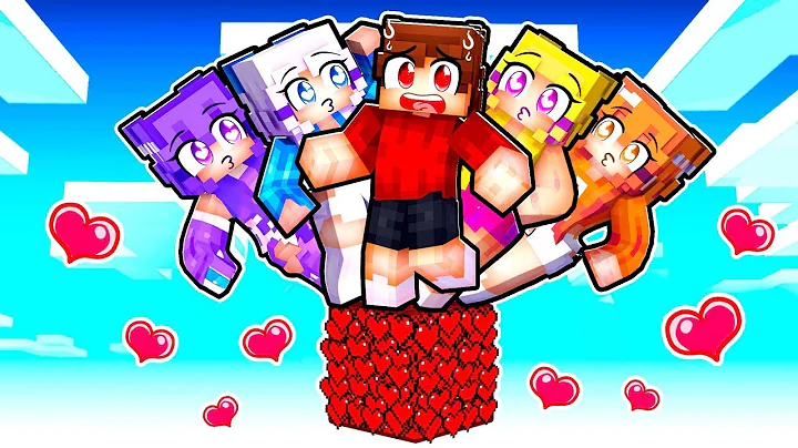 STUCK on ONE HEART Block With MY CRAZY FAN GIRLS...