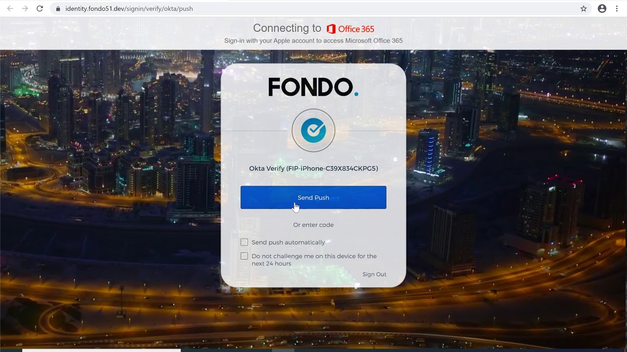 Okta Workspace ONE with MFA Office 365 federation - YouTube