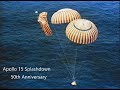 Apollo 15 - Re-Entry, Splashdown and Recovery (50th Anniversary 1971-2021)