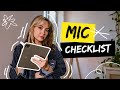 Do THIS before recording anything!