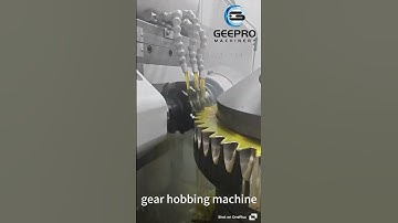 GEEPRO Machinery-- G800 cnc gear hobbing machine with 12 modules  #cnc #machine