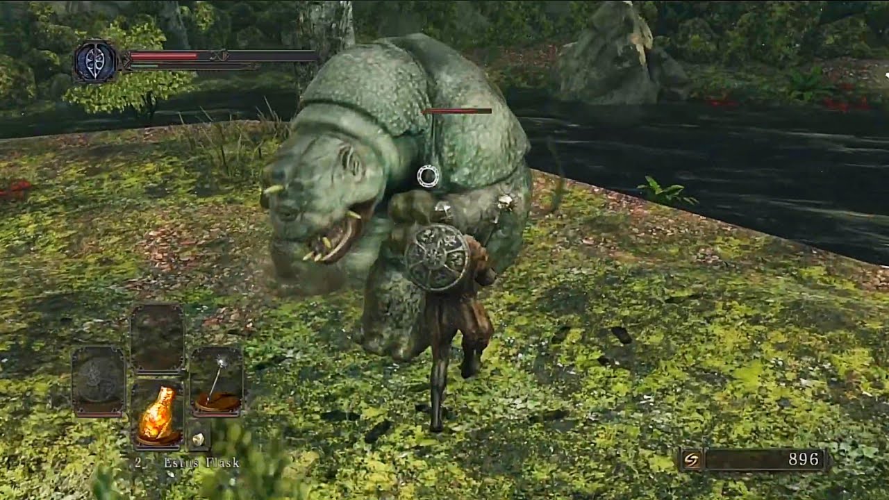 Dark Souls 2- Ogre in Forest of Fallen Giants