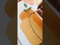 Aesthetic boho painting for beginners ✨ / Simple acrylic painting #shorts #paintingtutorial #short