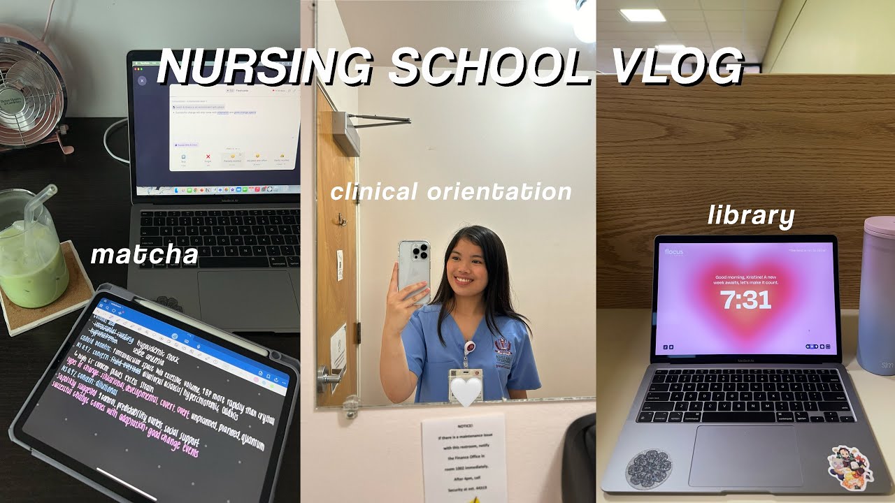 week in the life of a nursing student 🩺 - YouTube