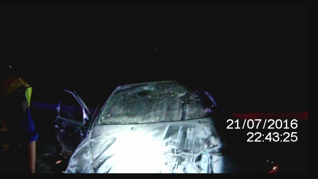 Video: Suspected drunk driver thanks deputy after serious crash - YouTube