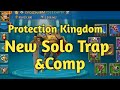 Protection kingdom solo trap f2p with troop comp  lordsmobile