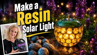 Make Your Own Resin Solar Light for your Garden this Summer. @LETSRESIN