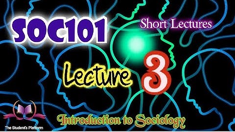 SOC101 Lecture 3 Theoretical Paradigm Short Lecture VU Short Lectures Midterm Final term Preparation