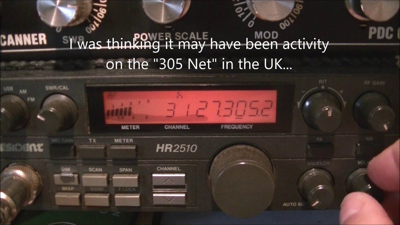 CB Radio Activity in Western Newfoundland, Canada November 26, 2019