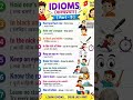 Idioms,Learn idioms through images,Idioms for Competitive Exams in both English and Marathi #shorts