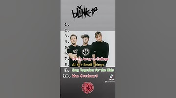 blink-182 (Top 10 Songs) #blink182 #music #top10 #poppunk