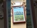 Why I Always Frame My Oil Pastel Art #arttips #tips #art