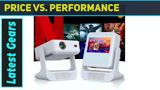 Ultimate Portable Projector: 4K, WiFi6, Auto Focus, Touch Screen &amp; APP Store