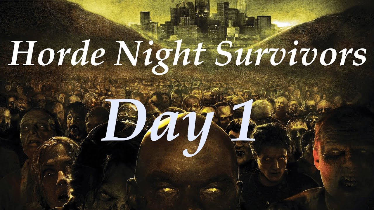 Project Zomboid Horde Night Survivors (Day 1) YouTube