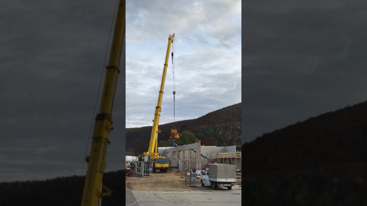 Neues Feuerwehrhaus Scheiblingkirchen Baufortschritt 2. November 2022