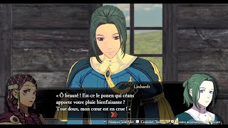 Fire Emblem Three Hopes - soutien Linhardt/Petra (fr)