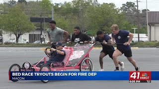 Macon-Bibb Fire Department preparing for Saturday’s Cherry Blossom bed race