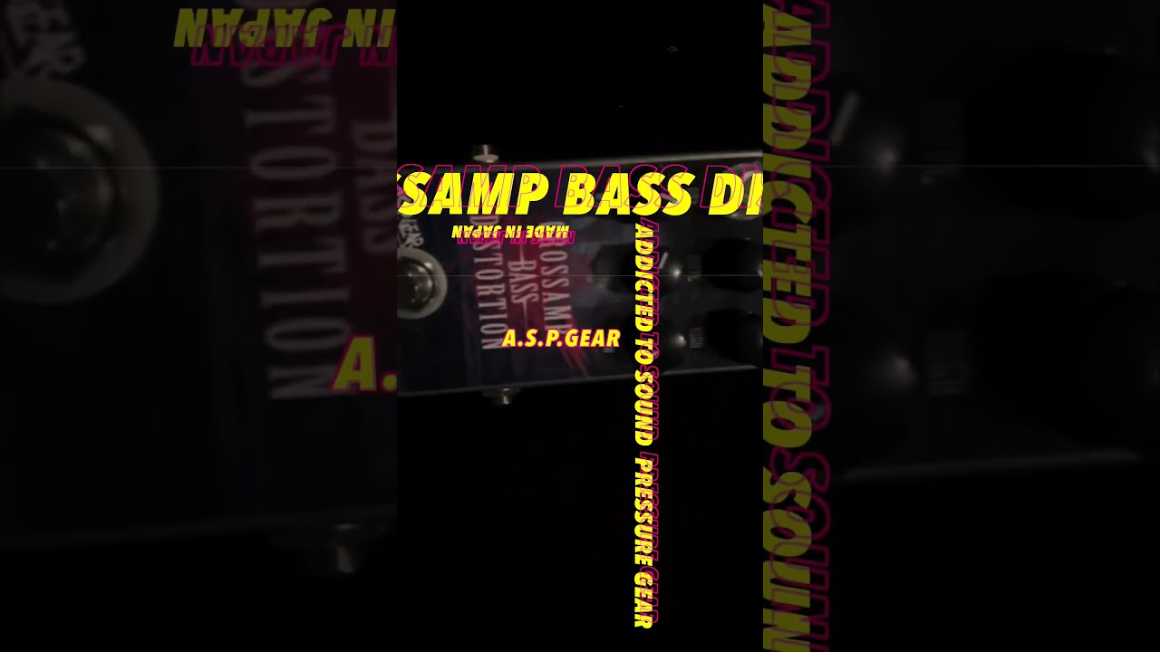 A.S.P.Gear  CROSSAMP BASS DISTORTION  -Great Rock sound from JPN-