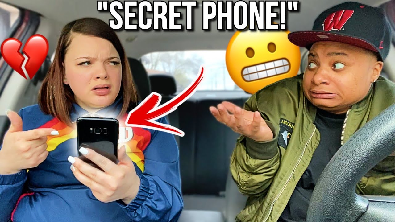 SHE FOUND MY "SECRET PHONE" ** I CHEATED ** - YouTube