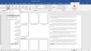 Quick Steps to restart page numbering in Word Document