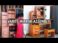 How to Assemble Vanity Mirror | Grace Alconera