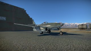 Me-262 with 6 cannons but I am using it like shotgun (War thunder)