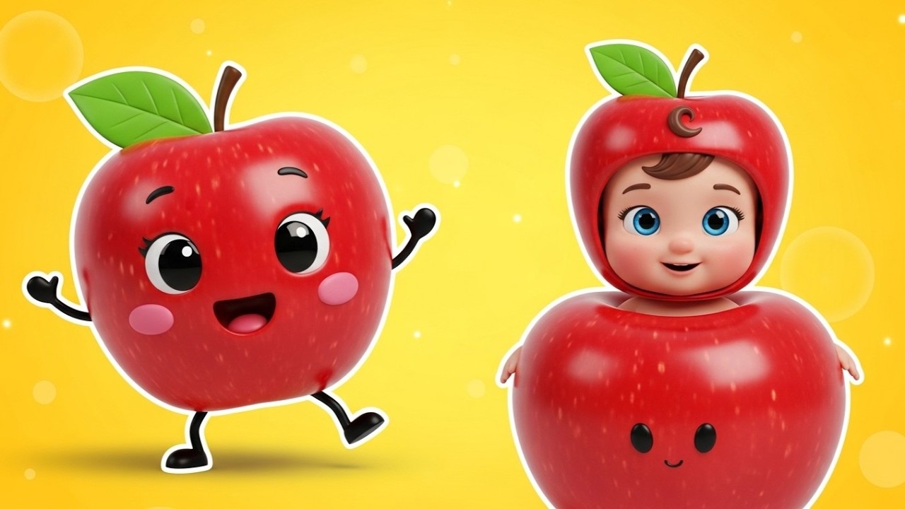 Fruits Song for Kids + More Cartoon Videos | Learn Fruits | Nursery ...