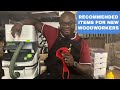 Recommended items for new woodworkers  giveaway  new festool sander and dust extractor