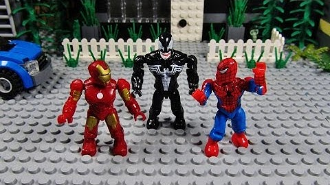 "Mega Bloks" Spiderman vs Iron Man 5 - Trailer