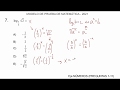 Resolución Modelo Matemática PTU admisión 2021 EJE NÚMEROS (DEMRE)