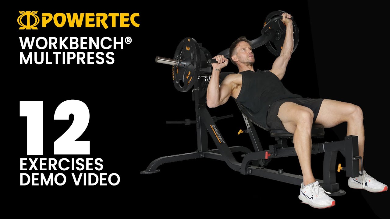 12 Must-Try Exercises on the Powertec Workbench Multipress! 🔥 FULL DEMO ...