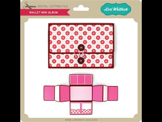 4x4 Accordion Pocket Mini Album - Lori Whitlock's SVG Shop