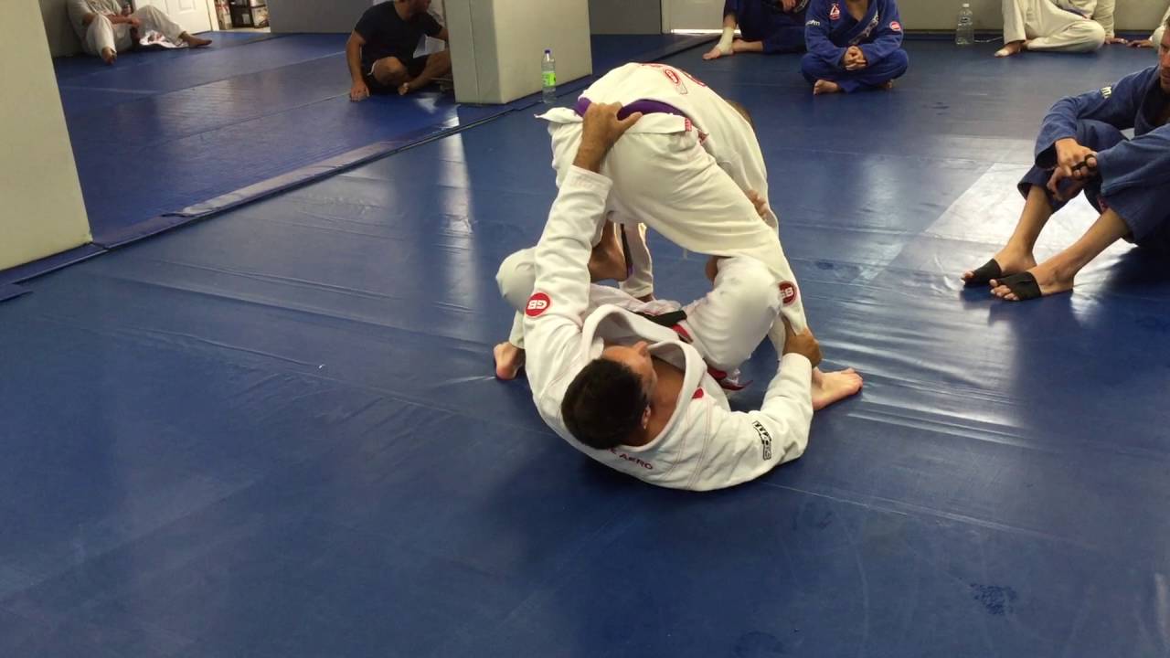 Gracie Barra Long Island X Guard sweep 2 YouTube