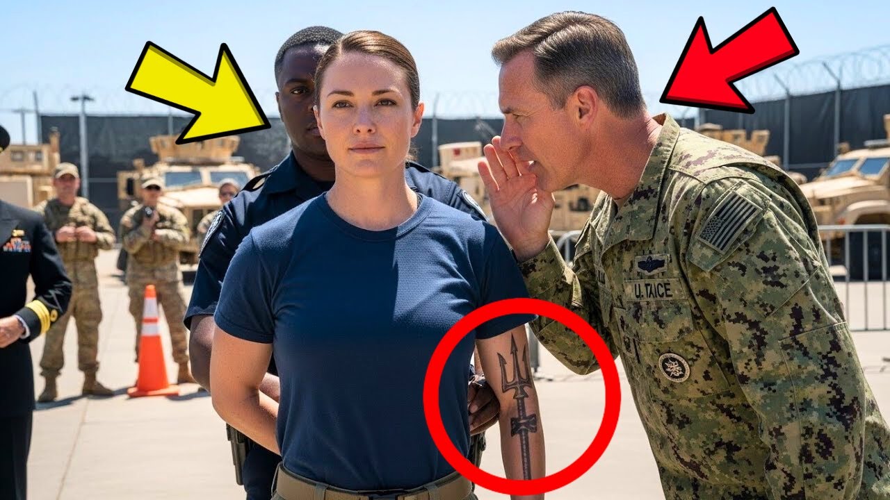 Ils L’ont Arrêtée Pour Usurpation D'identité—Jusqu’à Ce Qu’un Amiral Murmure: Ce Tatouage Est Réel.