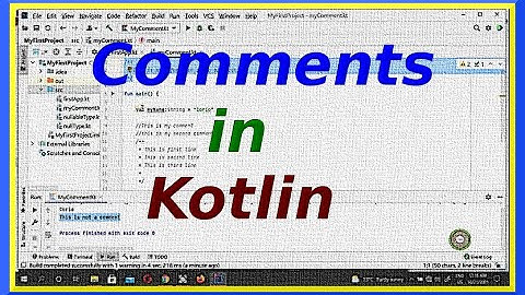 How to Add Comments in Kotlin