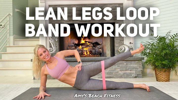Lean Legs Loop Band Home Workout - 30 Minute Resis...