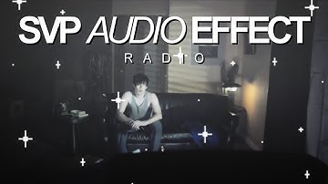 svp audio effect #1 [radio/tv]
